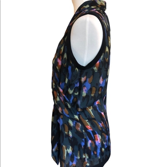 Sleeveless Flaunt Wrap Blouse Top by CAbi - Picture 4 of 11